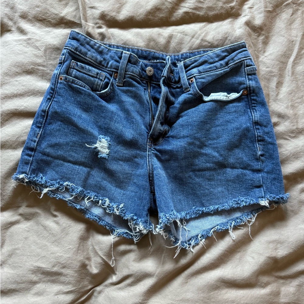Denim Distressed Women's Shorts